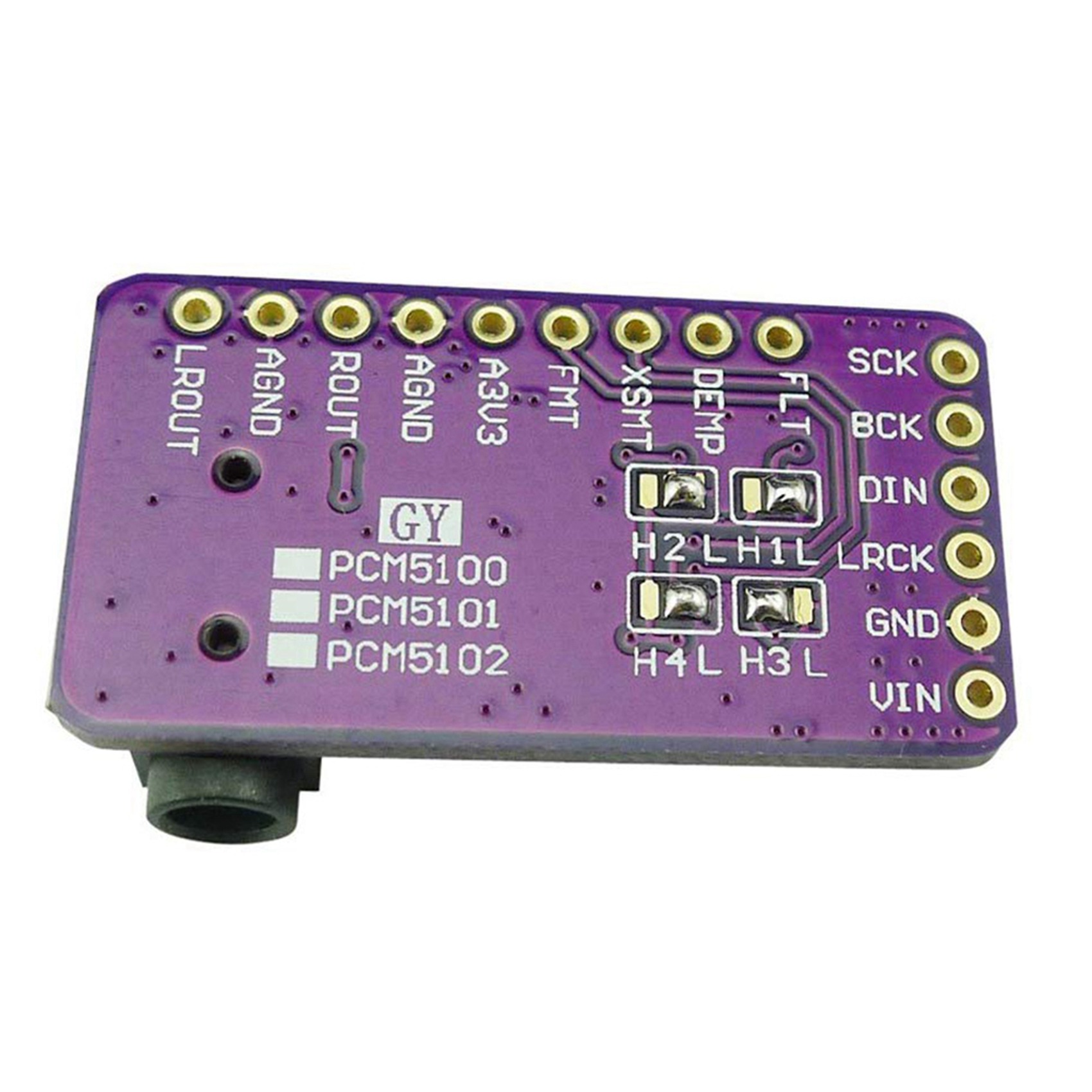 Pcm5102 - وحدة فك تشفير الصوت الرقمي DAC