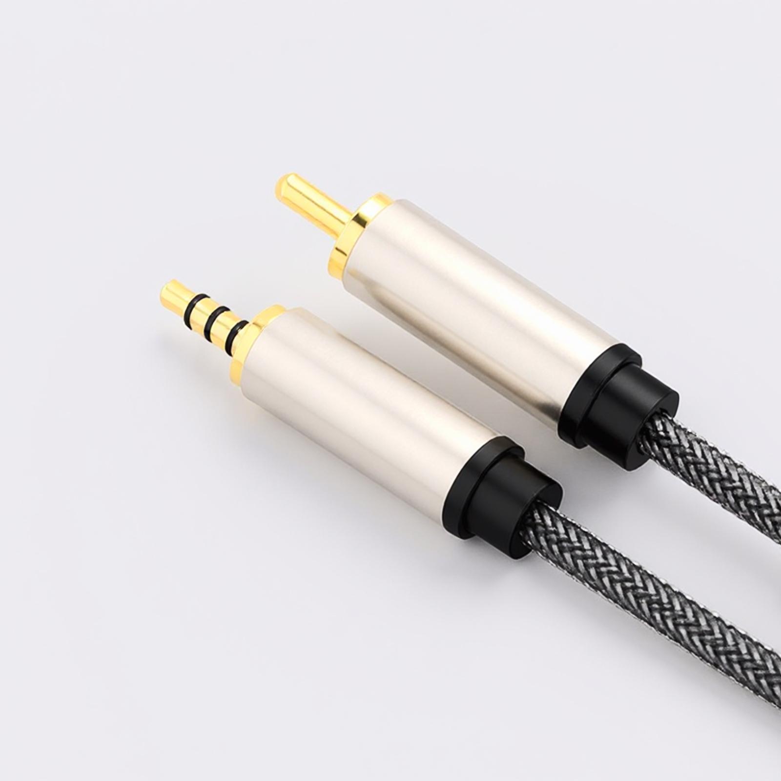 Audio Cable Rca - كابل صوتي رقمي من نوع PVC،