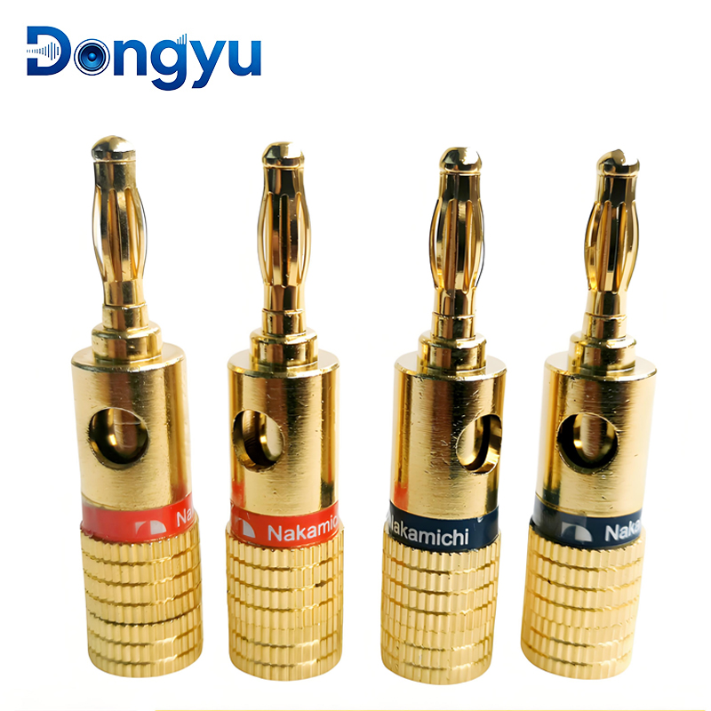 Banana Plug - موصلات مقبس ناكاميتشي 4 مم مطلية