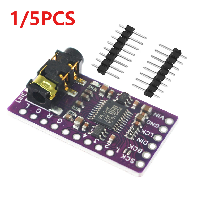 Pcm5102 - 1/5 قطعة GY-PCM5102 واجهة I2S IIS