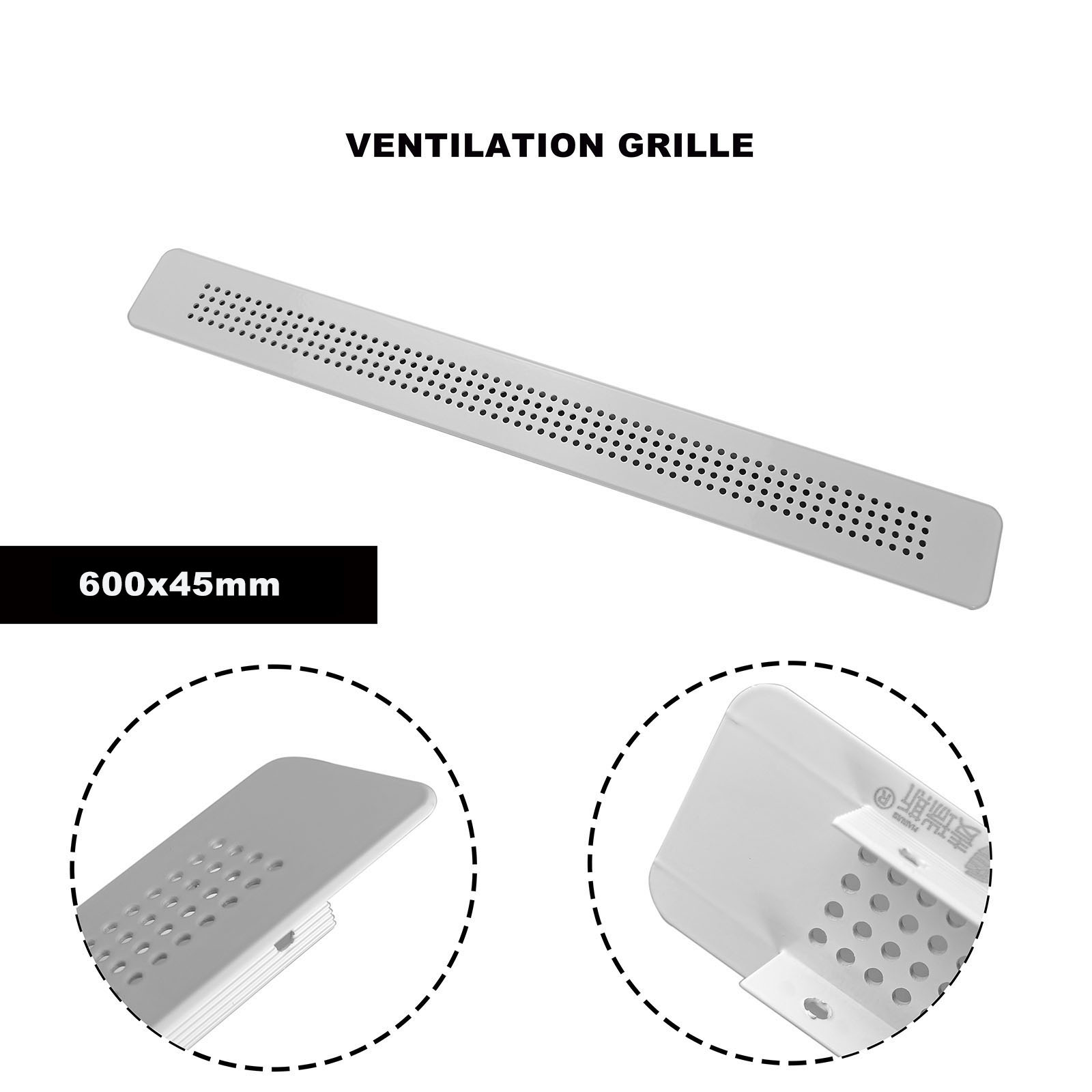 Ventilation Grille Aluminum - شبكة تهوية معدنية لفتحة التهوية على