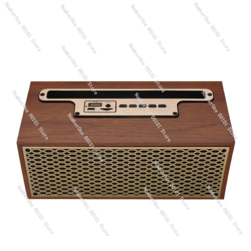 Speaker Driver - مكبر صوت بلوتوث خشبي عتيق مع