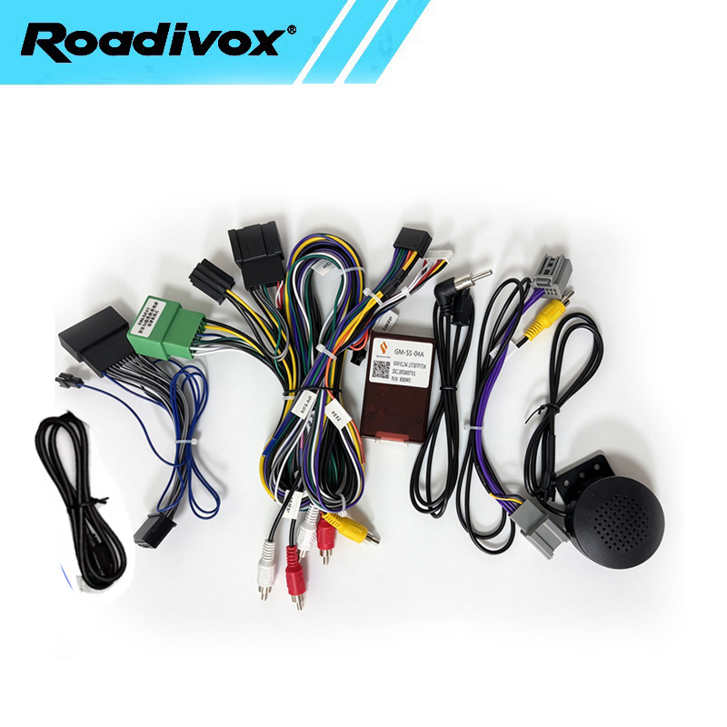Audio Cable Rca - محول طاقة لأسلاك راديو السيارة مع