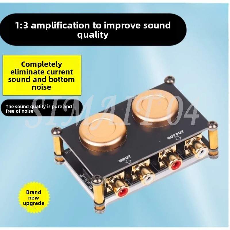 معزز صوتي عازل للضوضاء لتحسين  - مراجعة Passive Preamp وسعره