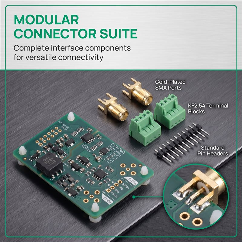 AB11-وحدة DAC لـ DAC8563، لوحة - مراجعة Dac Board وسعره