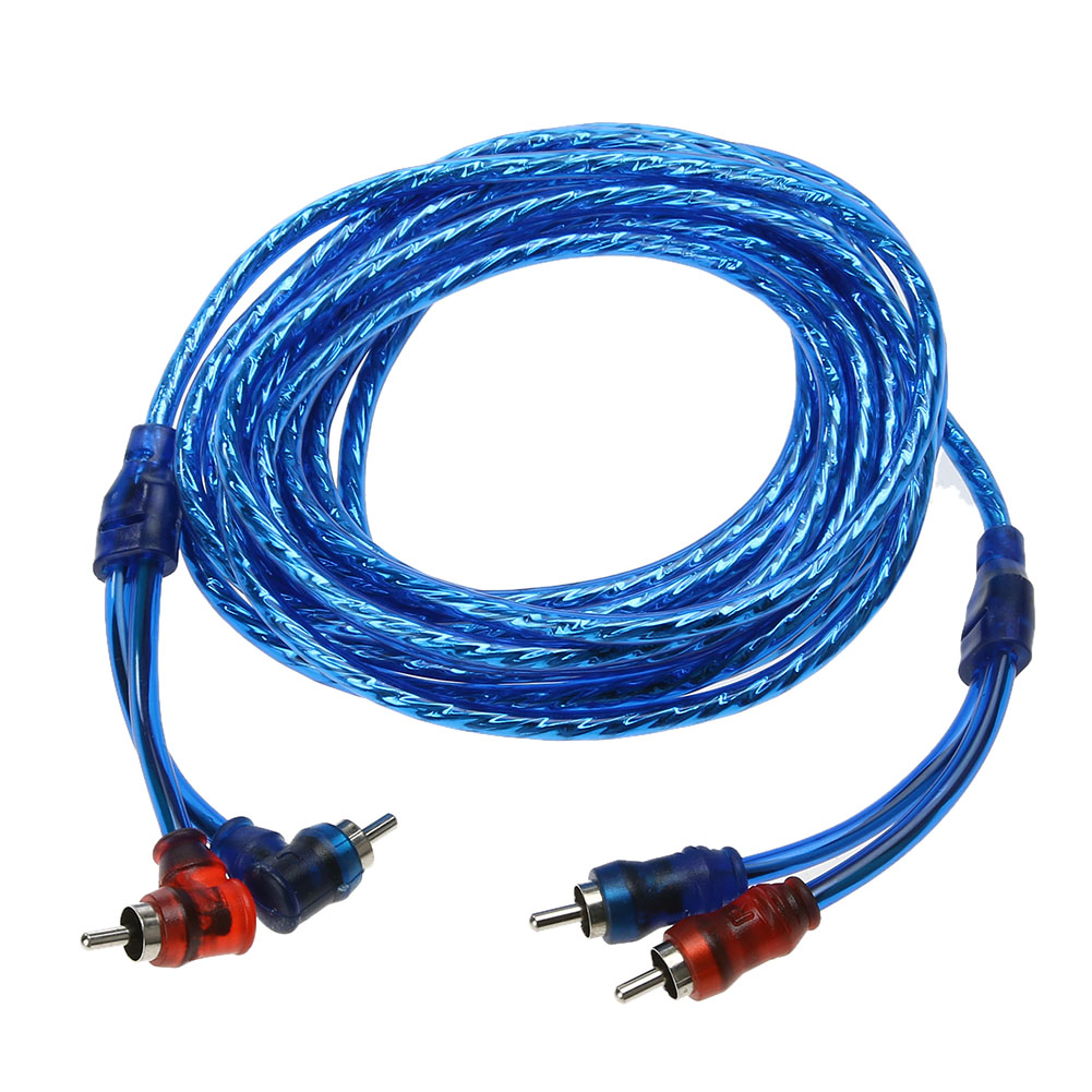 كابل توصيل RCA بطول 5 أمتار لت - مراجعة Audio Jumper Wire وسعره