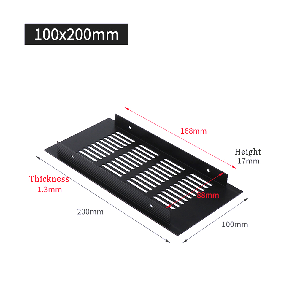 150/200/225/250/300/350/400 مل - مراجعة Ventilation Grille Aluminum وسعره