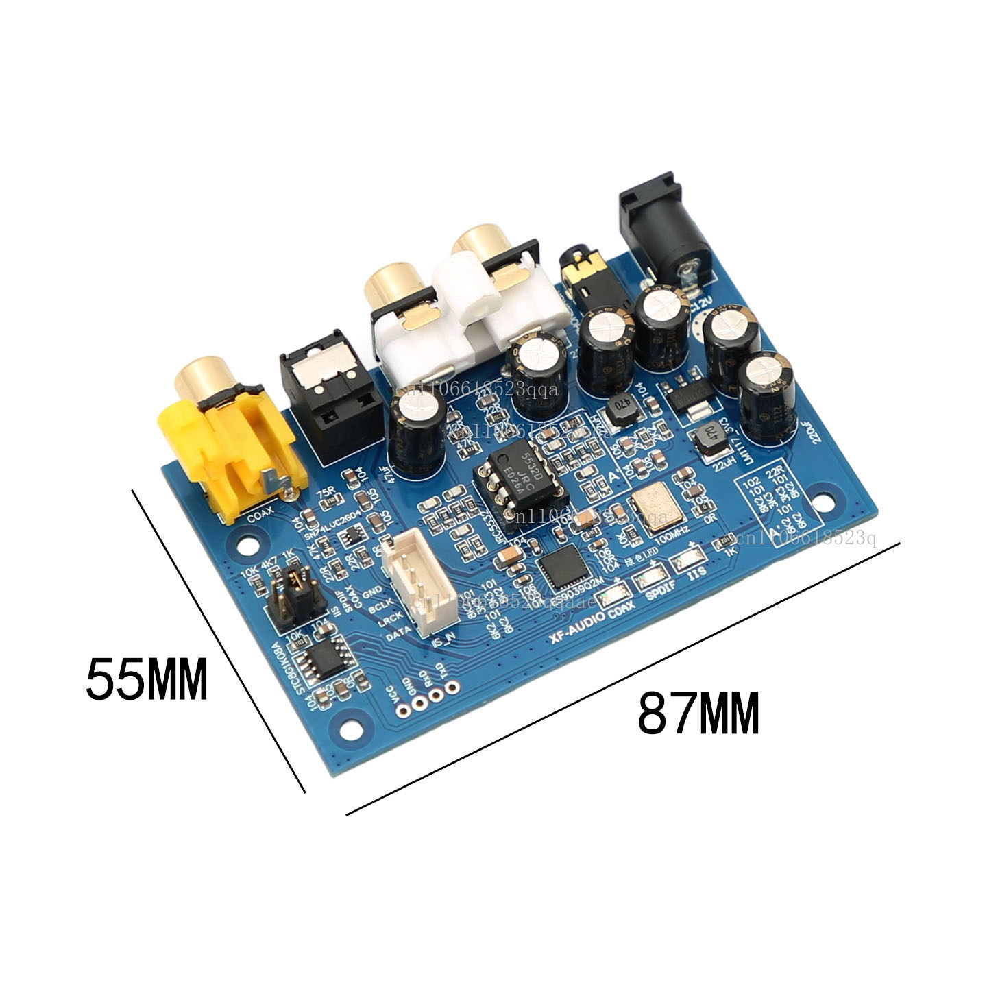 لوحة فك تشفير ES9039Q2M I2S DS - مراجعة Dac Board وسعره