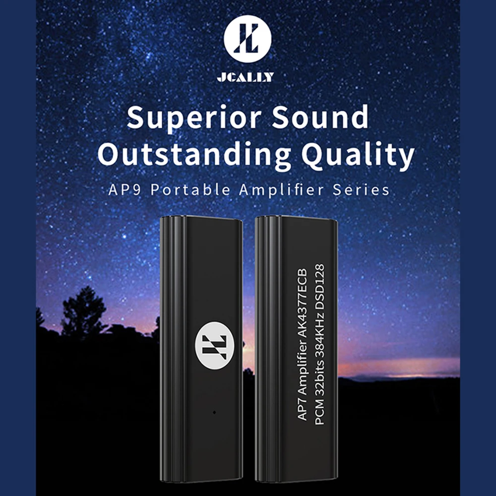 مضخم صوت محمول JCALLY AP7 - شر - مراجعة Headphone Amplifier وسعره