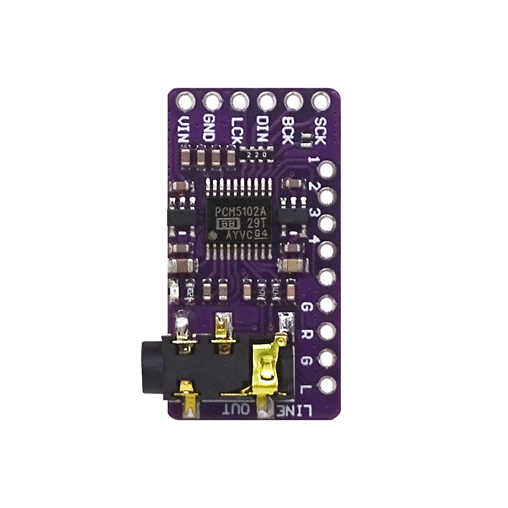 لوحة فك ترميز DAC I2S PCM5102A - مراجعة Pcm5102 وسعره