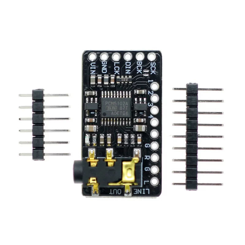 لوحة فك تشفير الصوت GY-PCM5102 - مراجعة Pcm5102 وسعره