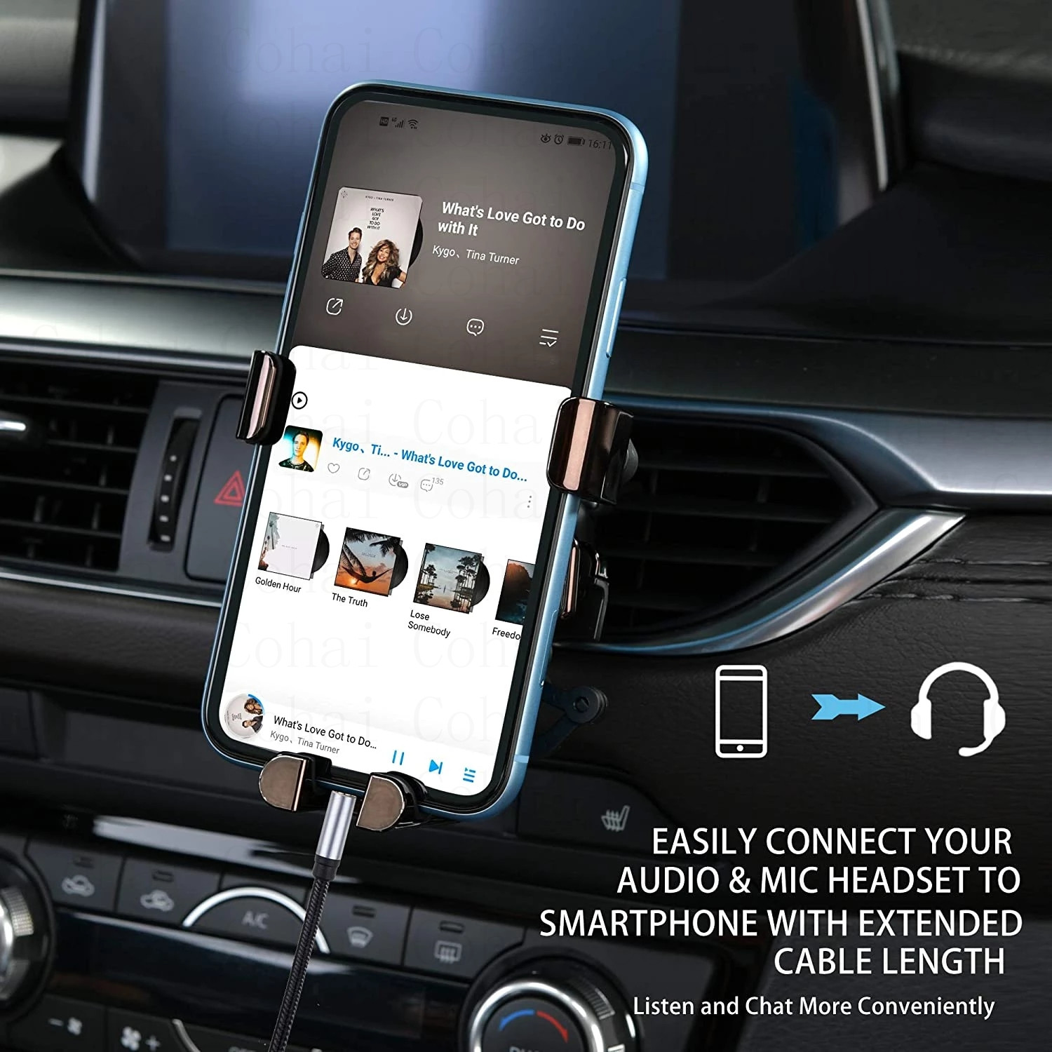 3.5 مللي متر جاك كابل الصوت جا - مراجعة Audio Jumper Wire وسعره