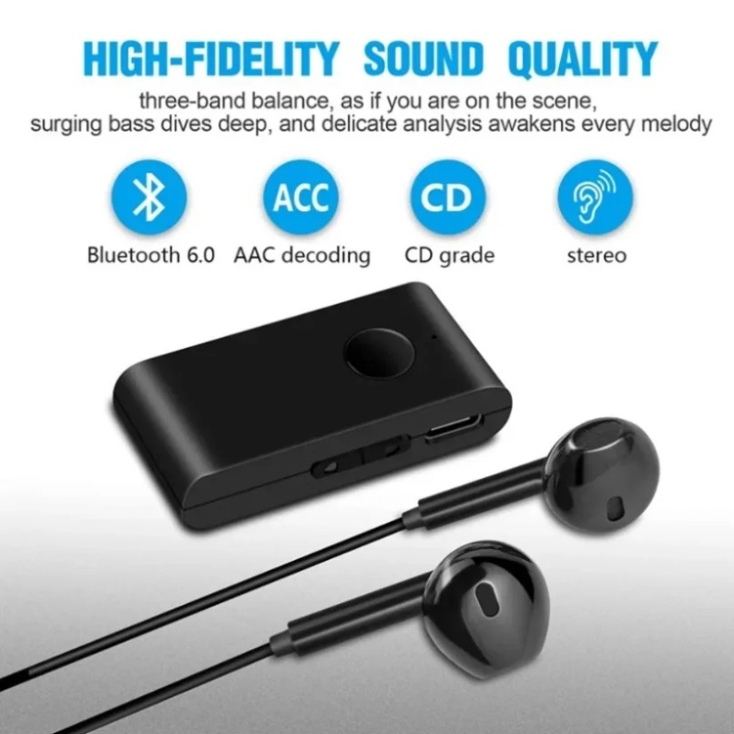 جهاز استقبال صوتي بتقنية البلو - مراجعة Headphone Amplifier وسعره