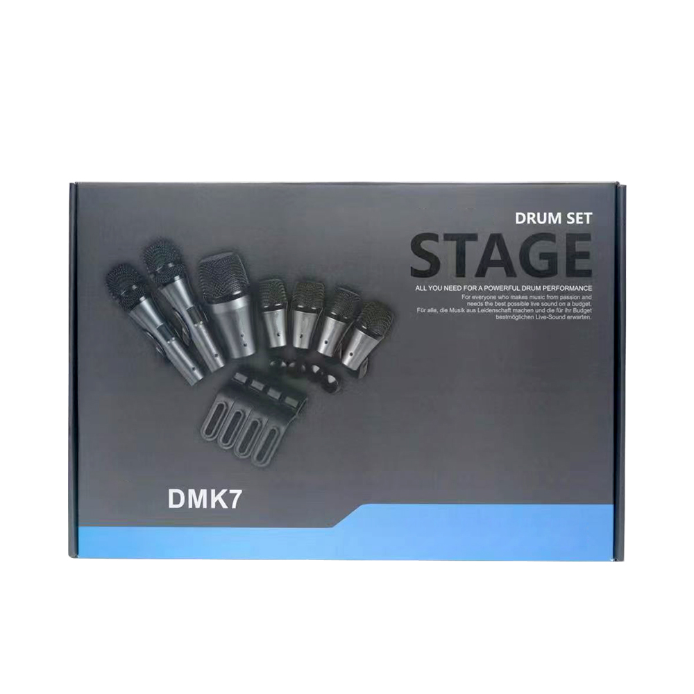 طقم ميكروفونات طبلة Dmk7 مع حق - مراجعة Speaker Kit وسعره