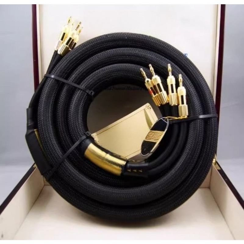 كابل سماعات صوت عالي الجودة جد - مراجعة Banana Plug وسعره