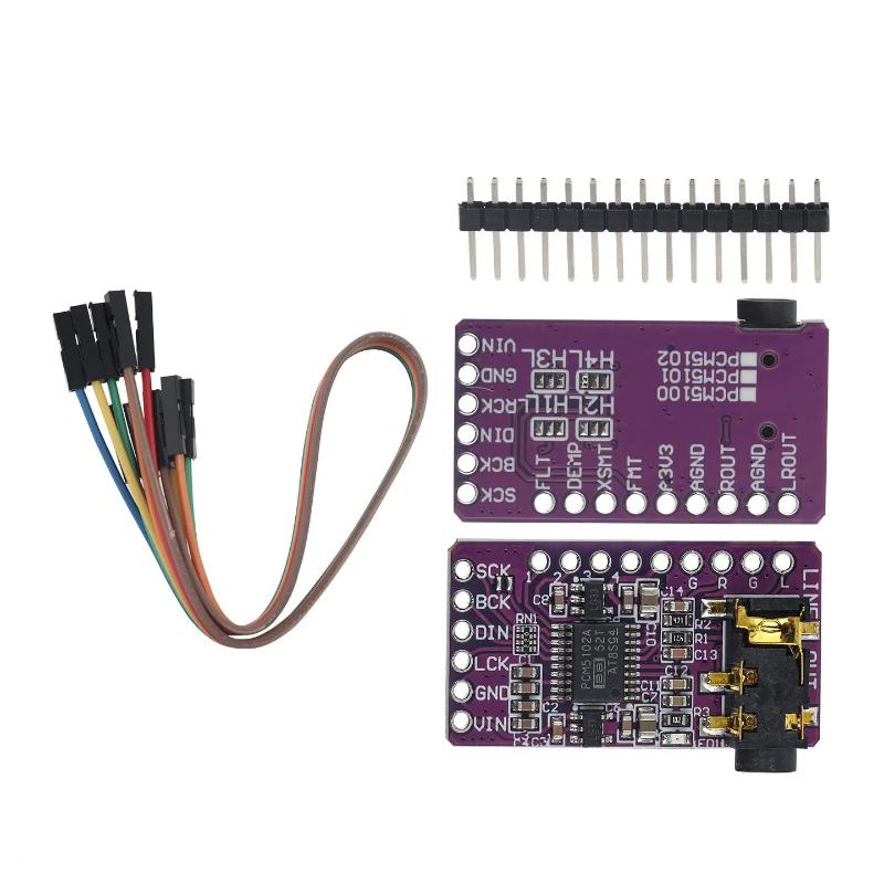 لوحة فك تشفير PCM5102 I2S DAC  - مراجعة Pcm5102 وسعره