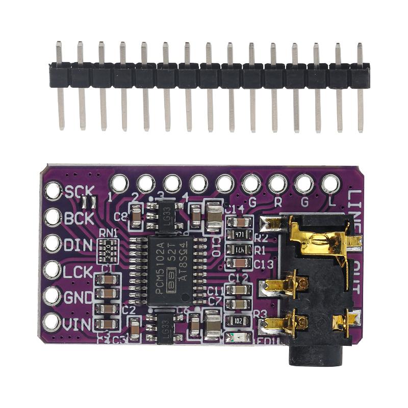 لوحة فك تشفير PCM5102 I2S DAC  - مراجعة Pcm5102 وسعره